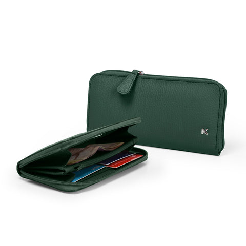 Cartera mujer cierre