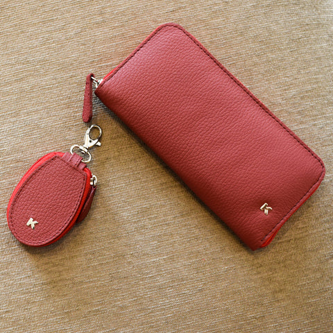 porta llaves y cartera