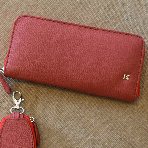 Cartera mujer cierre