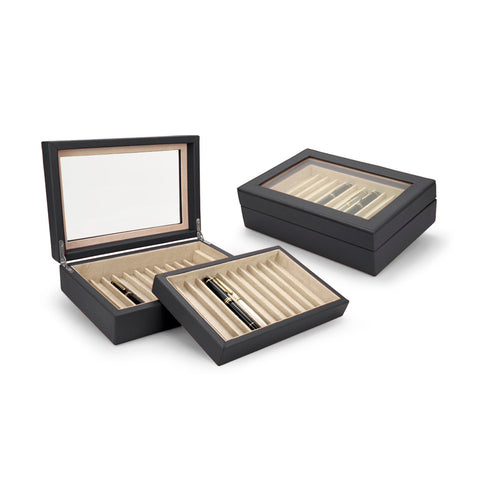 Caja para plumas doble