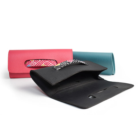 Bolsa clutch con brocado - Koon Artesanos