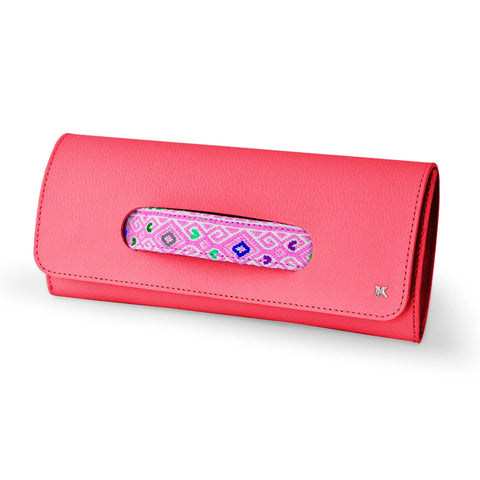 Bolsa clutch con brocado - Koon Artesanos