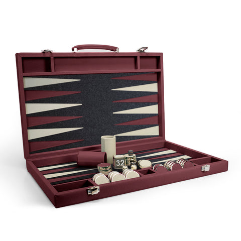 backgammon de piel