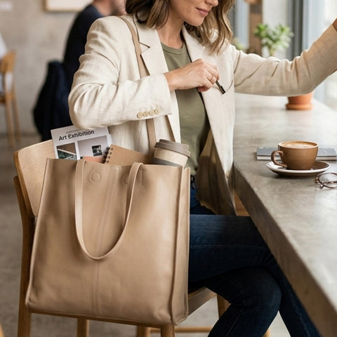 Bolsa de piel
