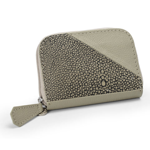 Cartera mujer mini con textura de Mantarraya