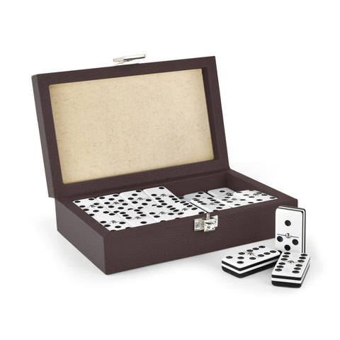 domino de piel hecho a mano