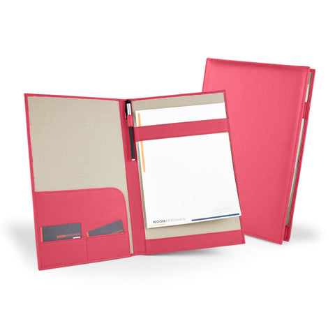 folder de piel genuina premium