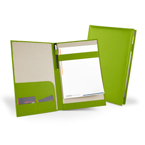 folder ejecutivo de piel con grabado