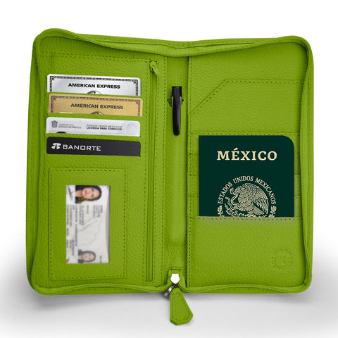funda para pasaporte y visa