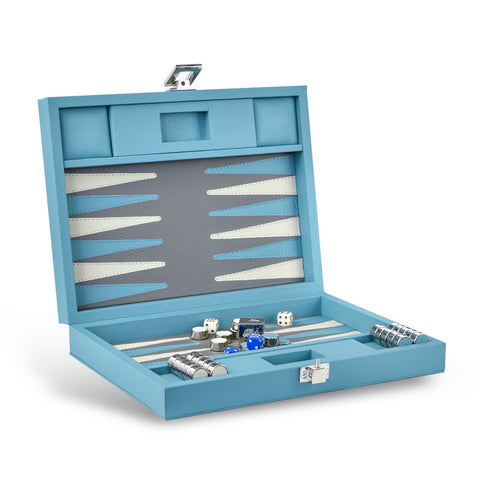 juego de backgammon de piel
