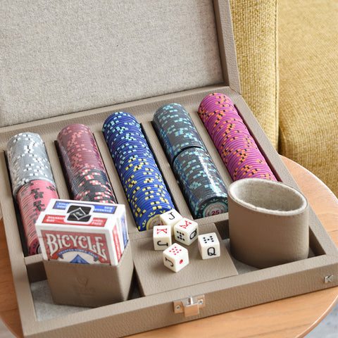 juego de fichas de poker premium
