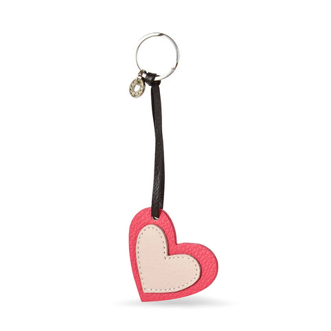 llavero de corazon artesanal