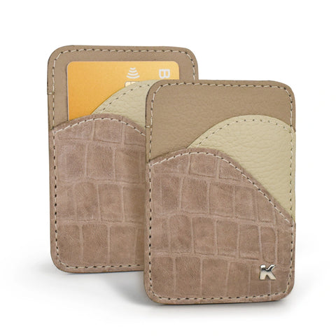 tarjetero para tarjetas bancarias de piel