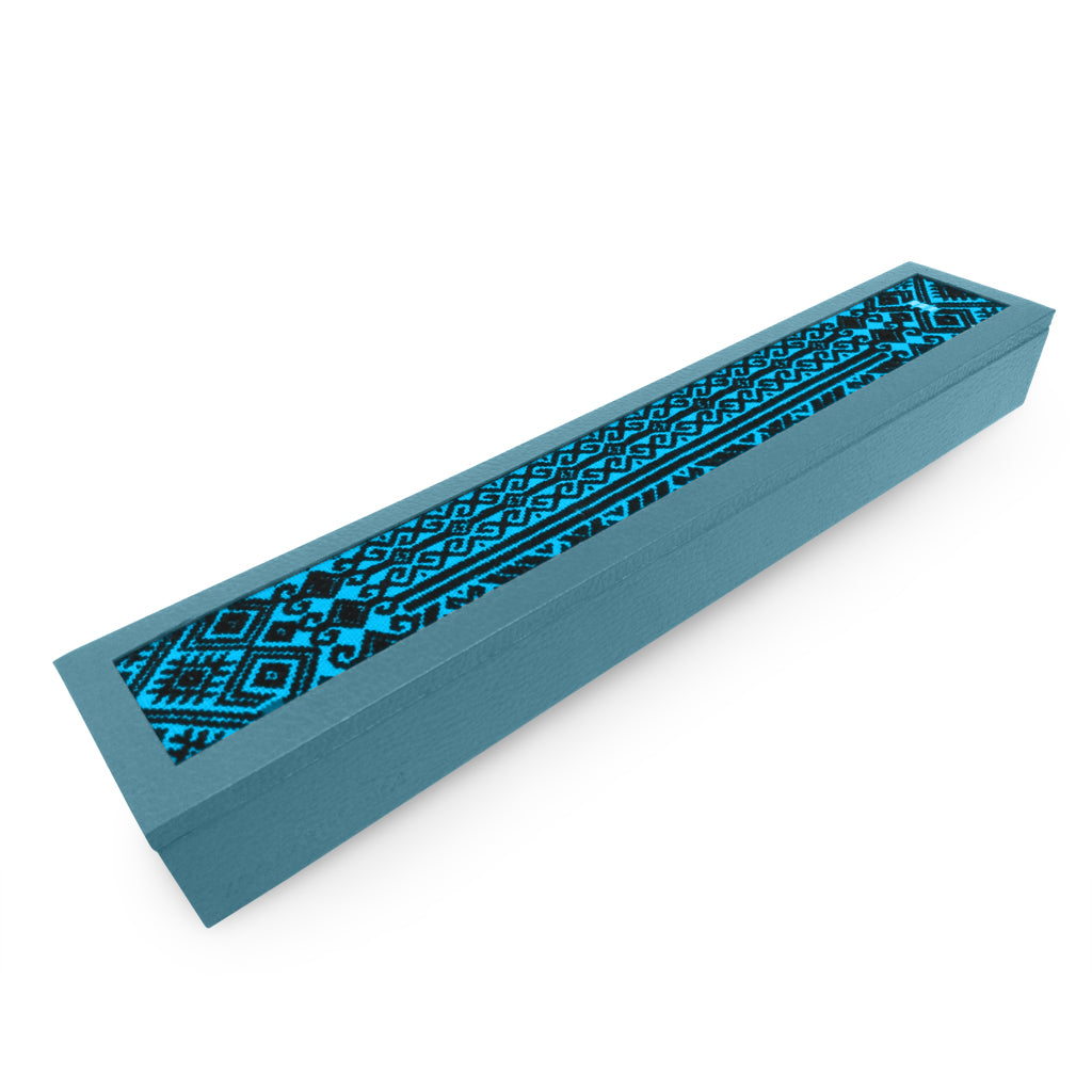 A+A Dominó rectangular con brocado - Koon Artesanos