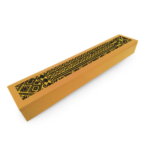 A+A Dominó rectangular con brocado - Koon Artesanos