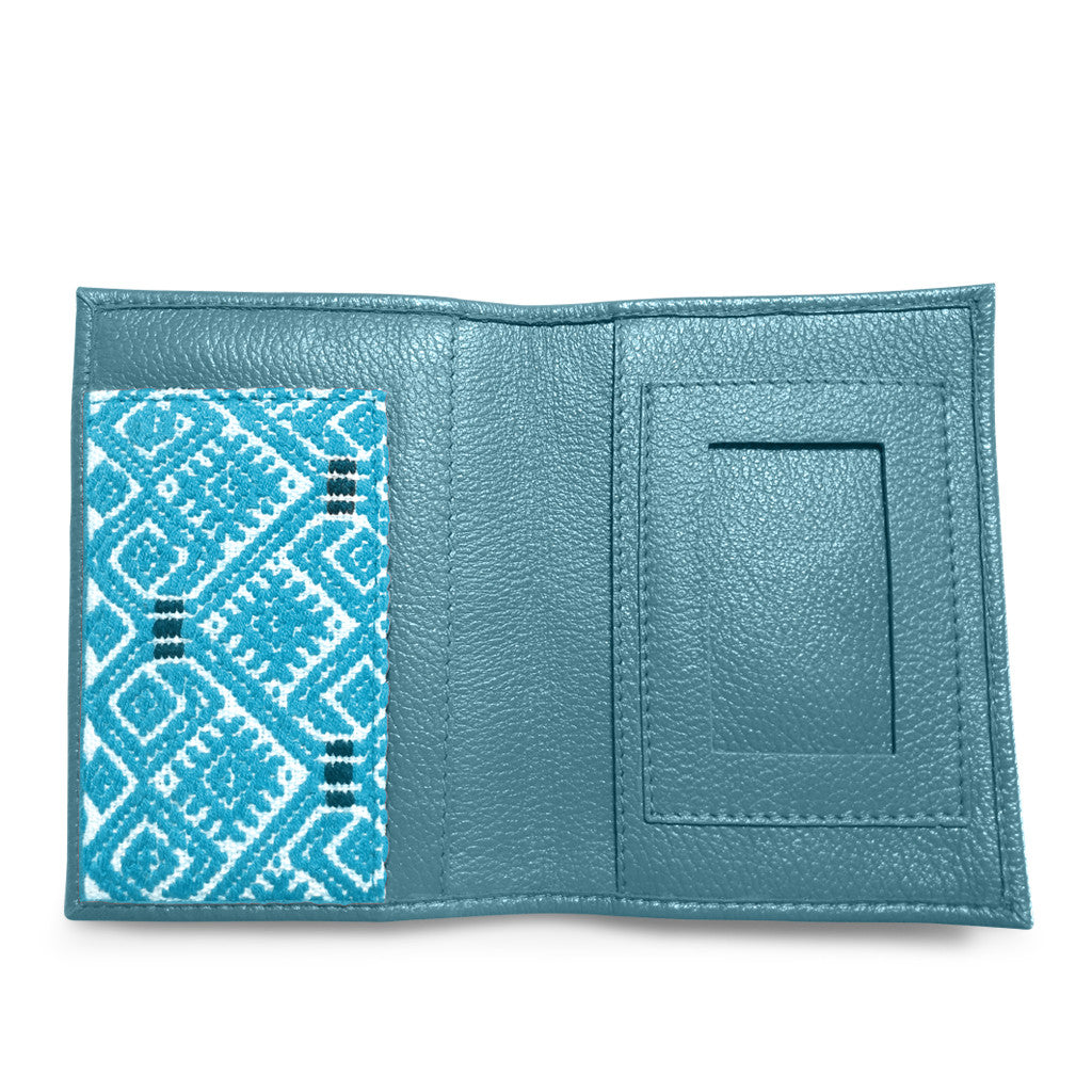 A+A Funda pasaporte con brocado - Koon Artesanos