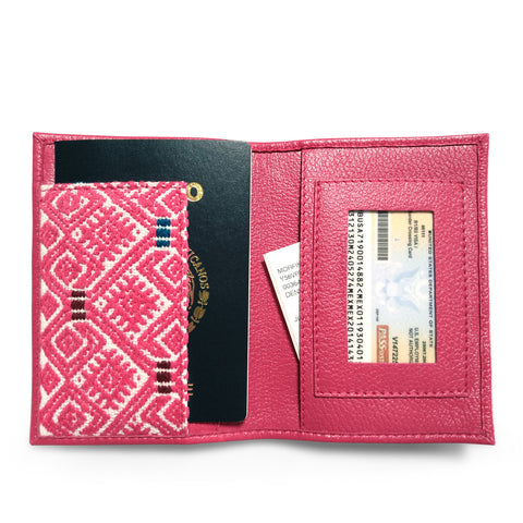 A+A Funda pasaporte con brocado - Koon Artesanos