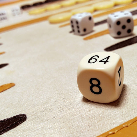 Backgammon enrollable - Koon Artesanos