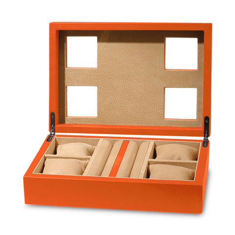 Caja 4 relojes con mancuernillas - Koon Artesanos