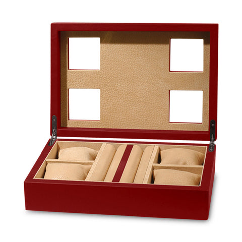 Caja 4 relojes con mancuernillas - Koon Artesanos