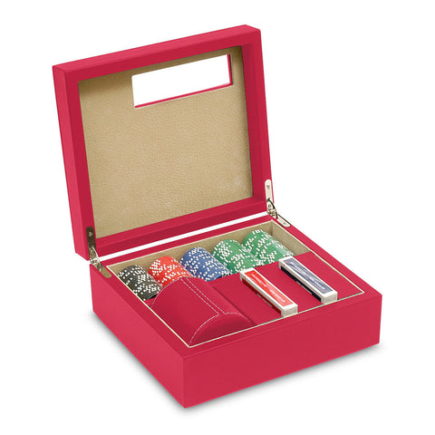 Caja cubilete, cartas, 100 fichas - Koon Artesanos