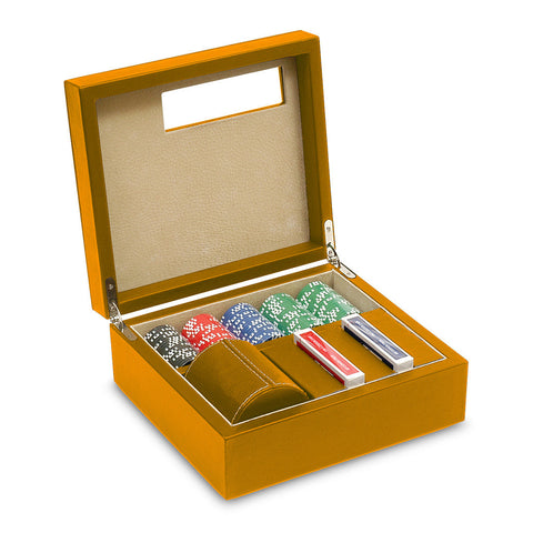 Caja cubilete, cartas, 100 fichas - Koon Artesanos