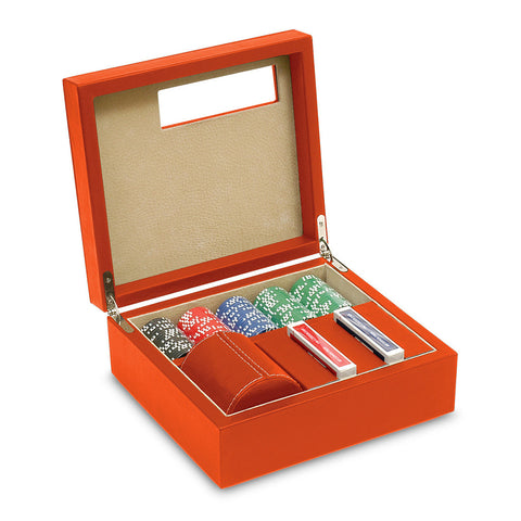Caja cubilete, cartas, 100 fichas - Koon Artesanos