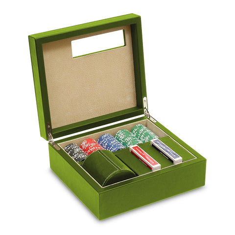 Caja cubilete, cartas, 100 fichas - Koon Artesanos