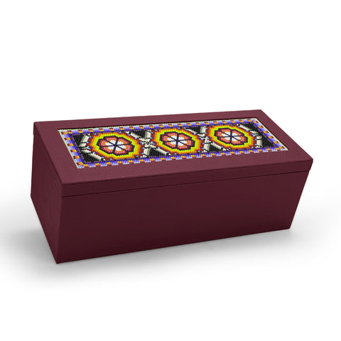 caja de te madera