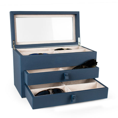 Caja para guardar gafas de sol 